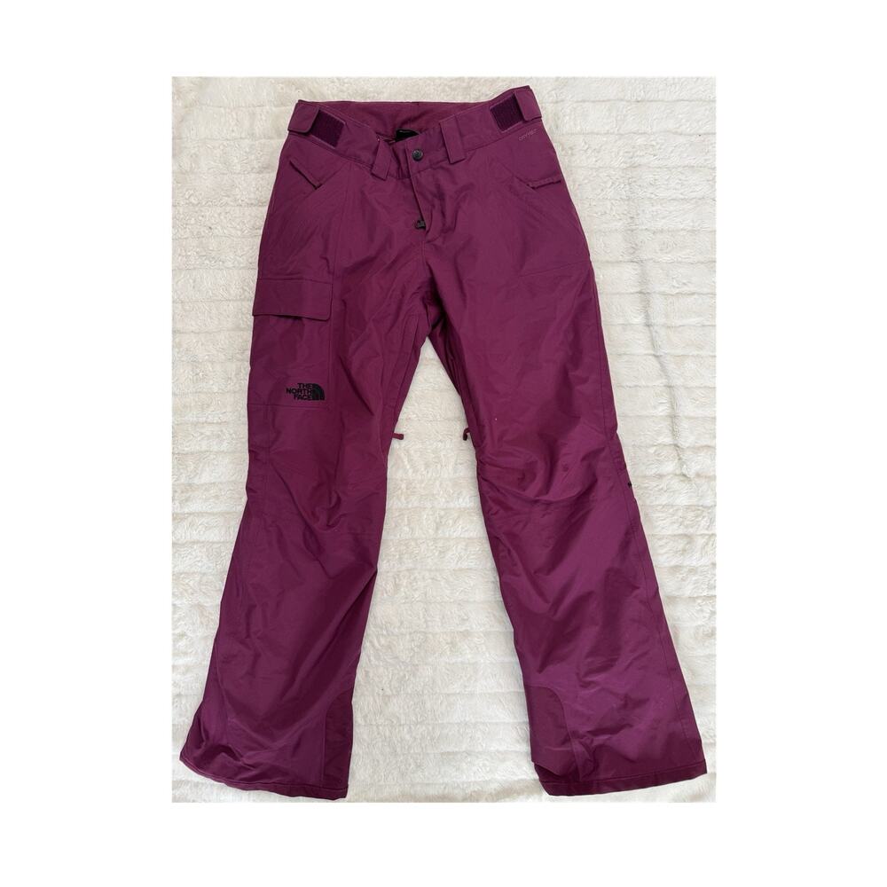 The North Face DryVent Women’s Purple Snow Pants S Regular 28" Inseam Waterproof